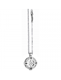 Zancan Wind Rose man's gold necklace - 0