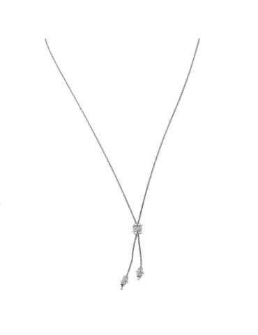 Collana Salvini Donna - Oro Bianco 18 carati -  Pendente - Diamanti 0,20 carati 2