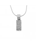 Collana Salvini - Oro Bianco 18 carati - Pendente - Diamanti 0,62 carati