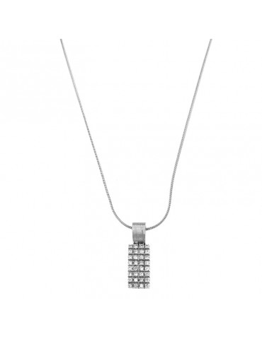 Collana Salvini - Oro Bianco 18 carati - Pendente - Diamanti 0,62 carati 2