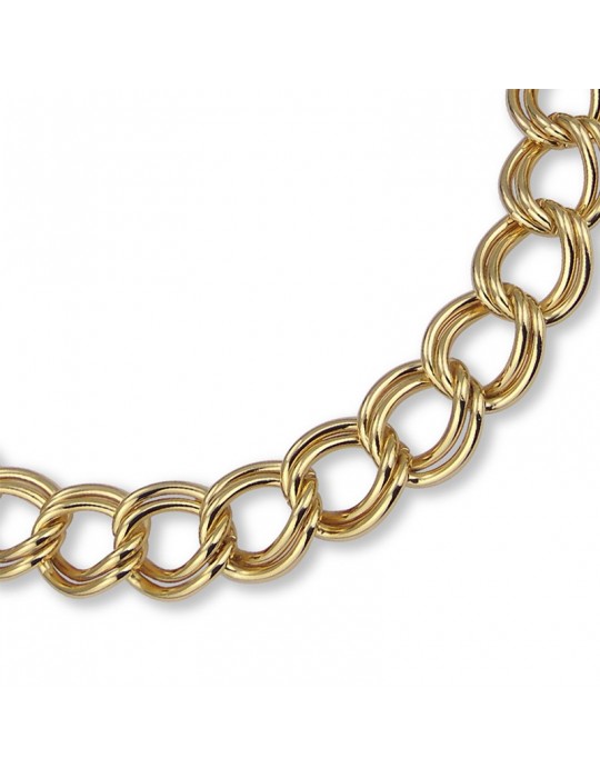 Collana Boccadamo - My Chain - Gold - Maglia Grumetta - XGR660D