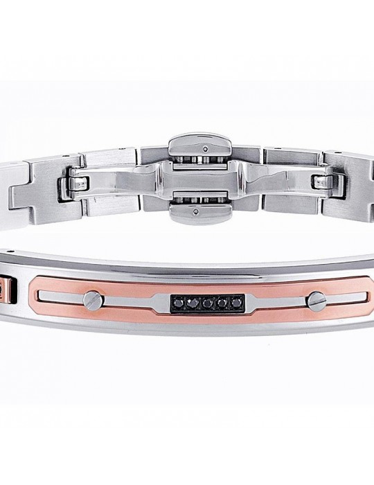 Zancan Bracelet for Man - Hi Teck in Ceramic and Steel - 0