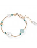 Bracciale Lelune Glamour - Cristelle Summer - Perle-Spinelli -LGBR5201