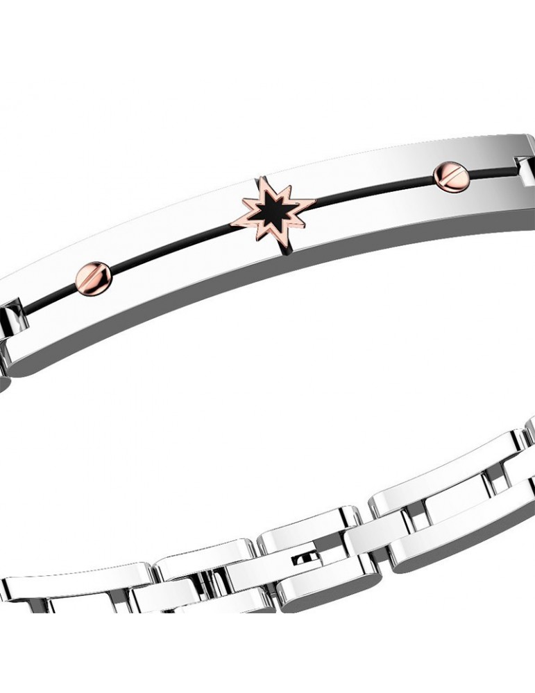 ZANCAN STEEL BRACELET WITH STAR - 0