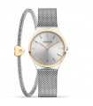 Special Pack Bering Watch with Women's Bracelet - Classic Solo Tempo Silver and Gold 31 mm