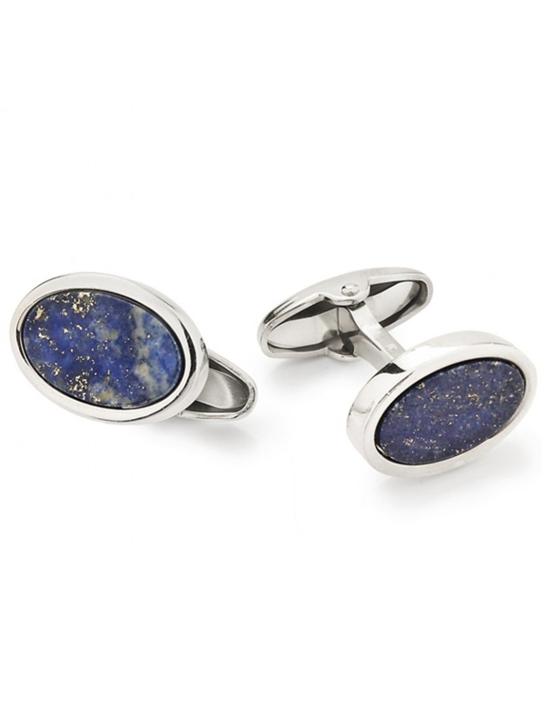 Gemelli Unoaerre - Ovali - Argento 925% Bianco-Lapislazzuli-FFG0260300