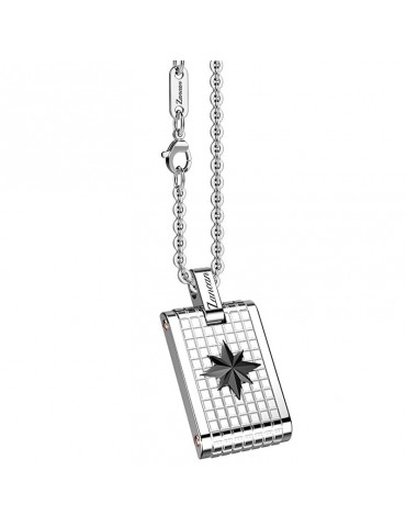 Collana Zancan - Hi-Teck - Piastrina - Rosa dei Venti - EHC133