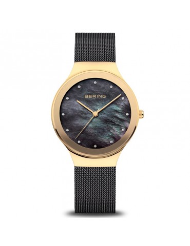 Bering Watch - Classic-Only Time-34mm-Mother-of-Pearl-Blue-Black-12934132