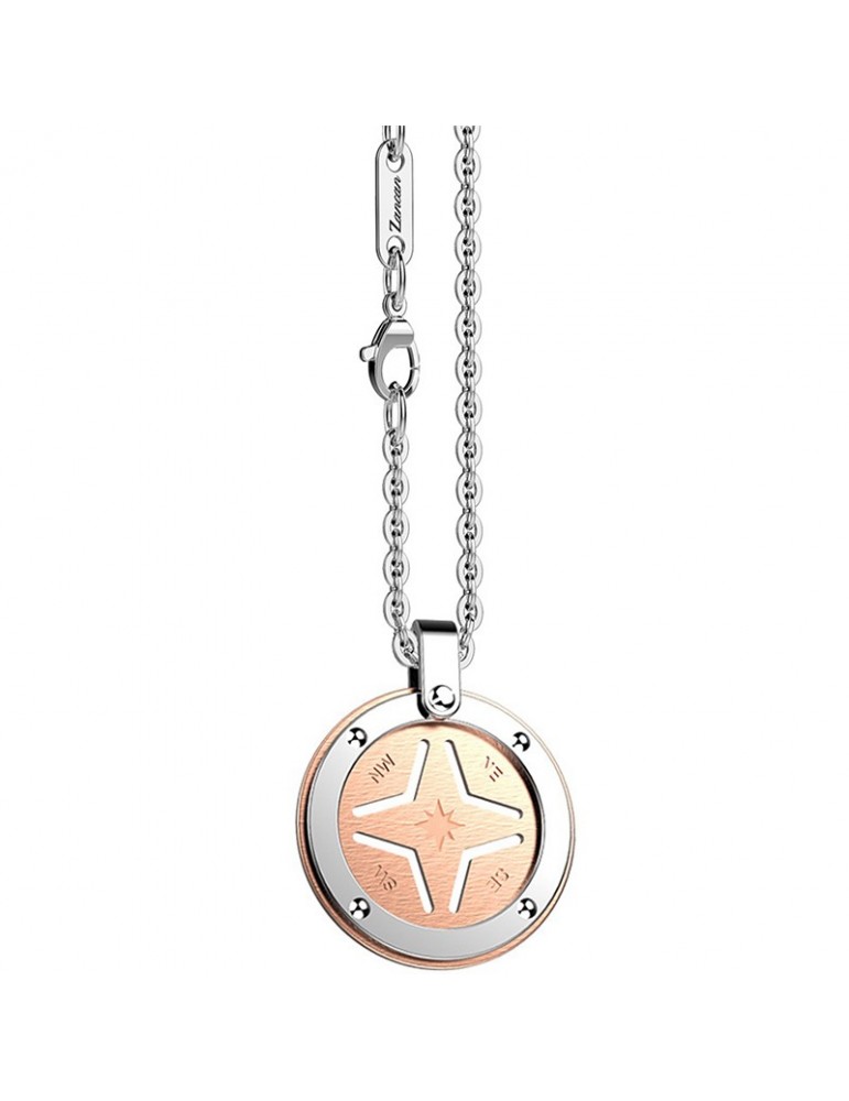 Zancan Man's Wind Rose Necklace - 0