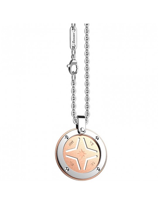 Zancan Man's Wind Rose Necklace - 0