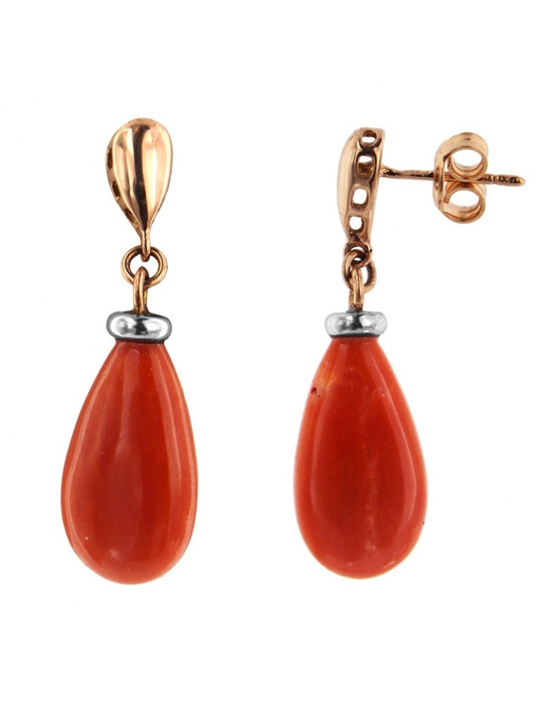 Orecchini vintage anni '70 in oro 18 kt con miniatura - Compro oro e Gioielleria - Campobasso
