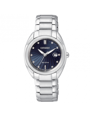 Orologio Citizen Donna - Lady - Eco-Drive - 30 mm - Blu - EM031061L