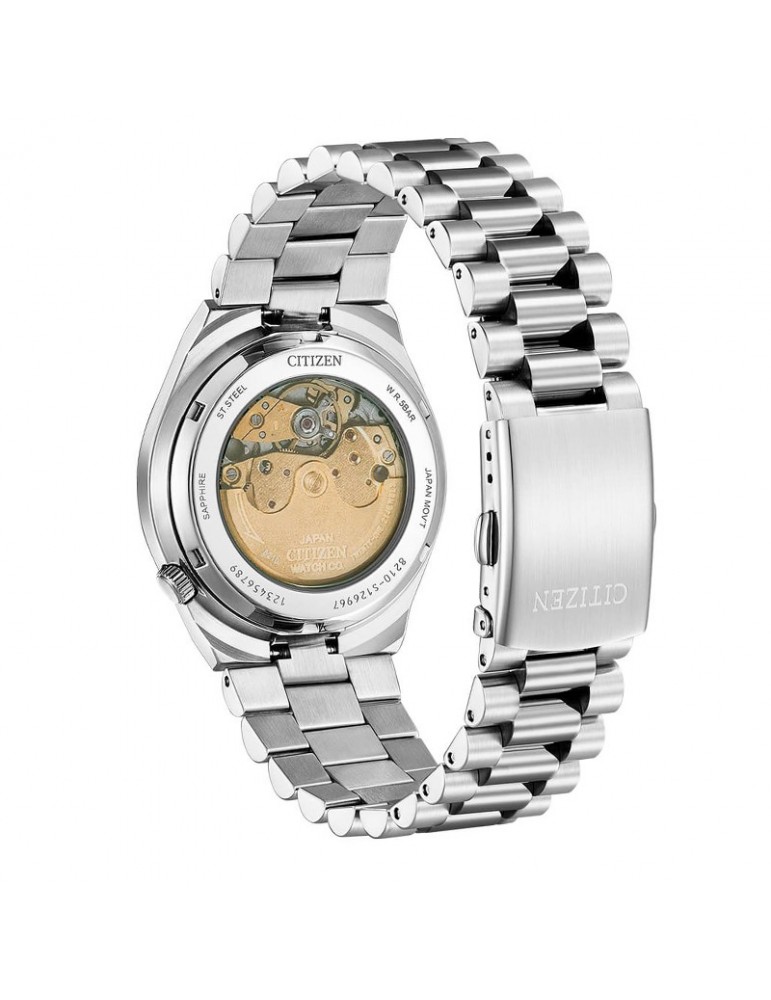 Orologio Citizen Uomo Meccanico Automatico 40mm Verde NJ0150-81X