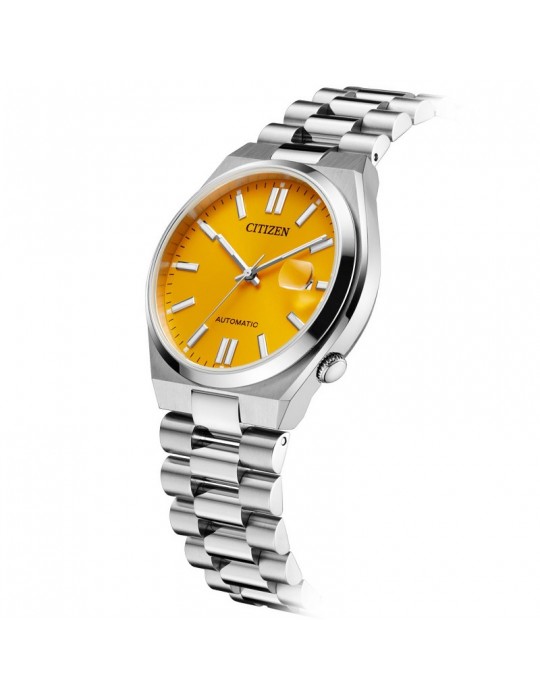 Citizen Men's Watch - Automatic Mechanical 40mm Yellow Ochre - 0