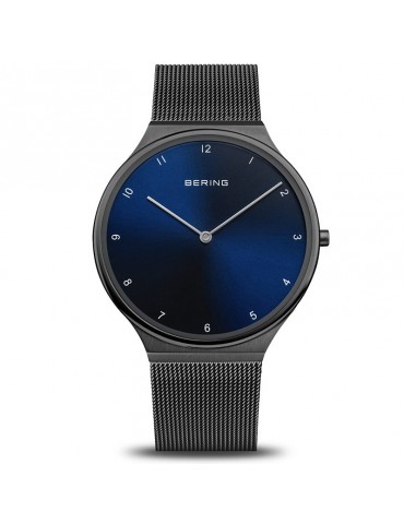 Bering Watch - Ultra Slim - Only Time - Black - 40mm - Blue-18440227