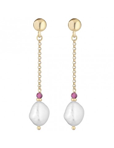 Orecchini Lelune Glamour-Cristelle Summer-Gold-Spinelli-Perle-LGEA5212