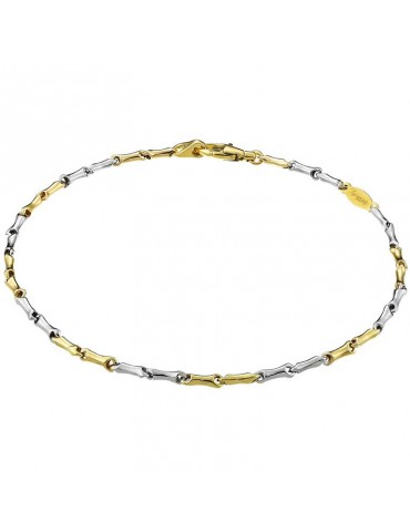 Zancan Bracelet-Eternity Gold-18 Kt Yellow Gold-18 Kt White Gold-EB886BG