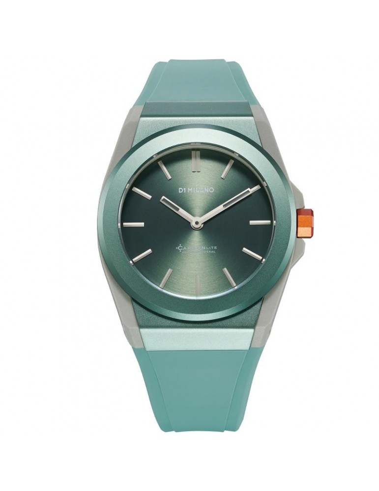 D1 Milano Men's Watch - Carbonlite Aqua 40,5mm Green Water - 0
