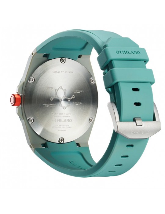 D1 Milano Men's Watch - Carbonlite Aqua 40,5mm Green Water - 0