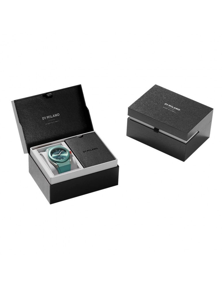 D1 Milano Men's Watch - Carbonlite Aqua 40,5mm Green Water - 0