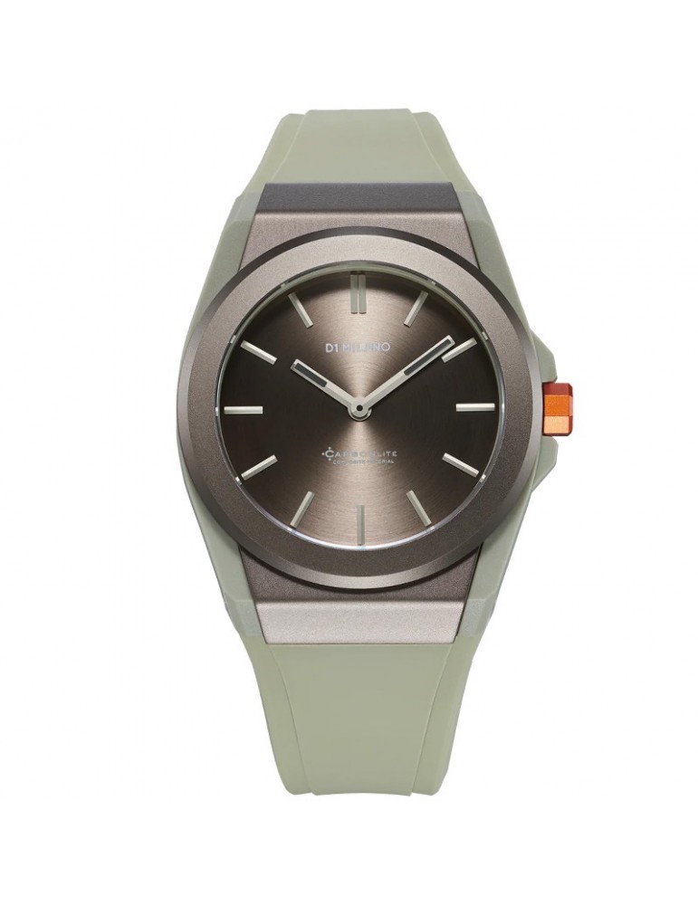 D1 Milano Men's Watch - Carbonlite Sand 40,5mm Brown Sand - 0