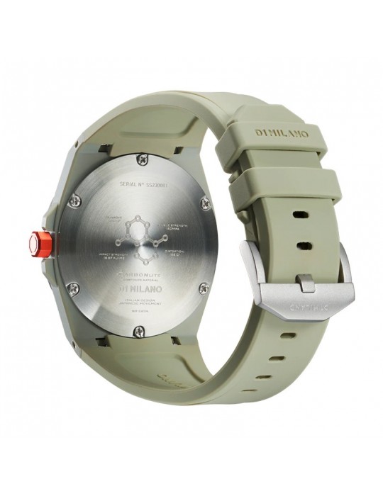 D1 Milano Men's Watch - Carbonlite Sand 40,5mm Brown Sand - 0