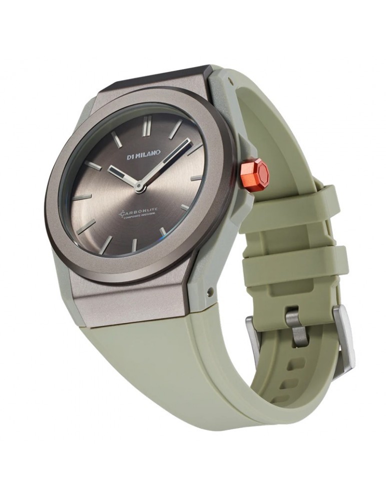 D1 Milano Men's Watch - Carbonlite Sand 40,5mm Brown Sand - 0