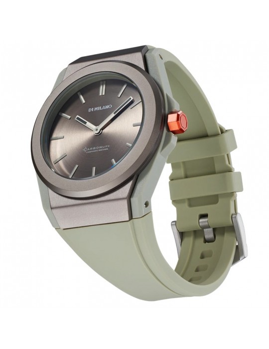 D1 Milano Men's Watch - Carbonlite Sand 40,5mm Brown Sand - 0