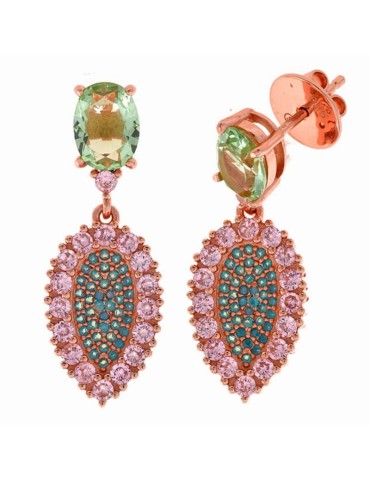 Salvatore Plata Earrings - Afternoon-Pendants-Cubic Zirconia-252A0077