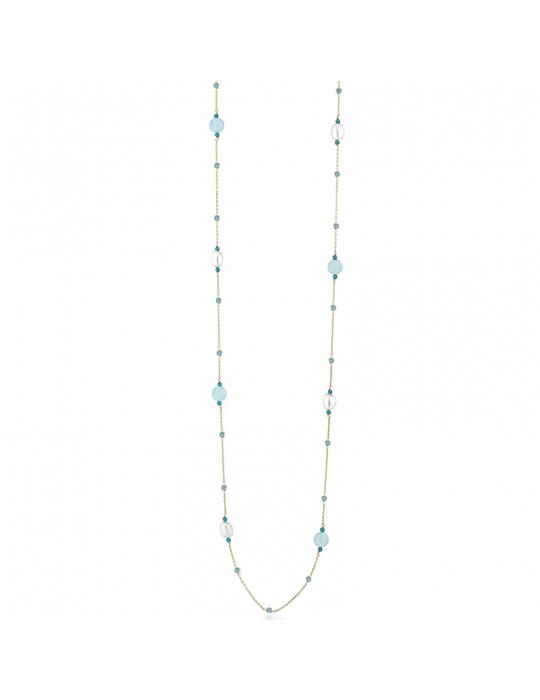 Collana Lelune Glamour - Cristelle Summer -Gold-Giada Azzurra-LGNK5172