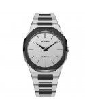 Orologio D1 Milano - Ultra Thin Ash 38mm Bicolore Argento - UTBU06