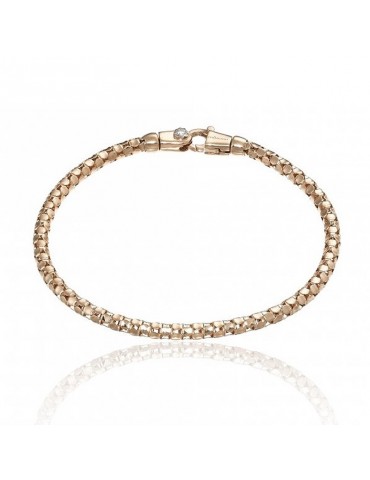 BRACCIALE ORO ROSA CON BRILLANTI CHIMENTO - 0