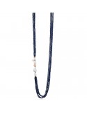 Lelune Glamor Necklace - Sophie - Pearls - Wire - Blue Spinels-LGNK5342