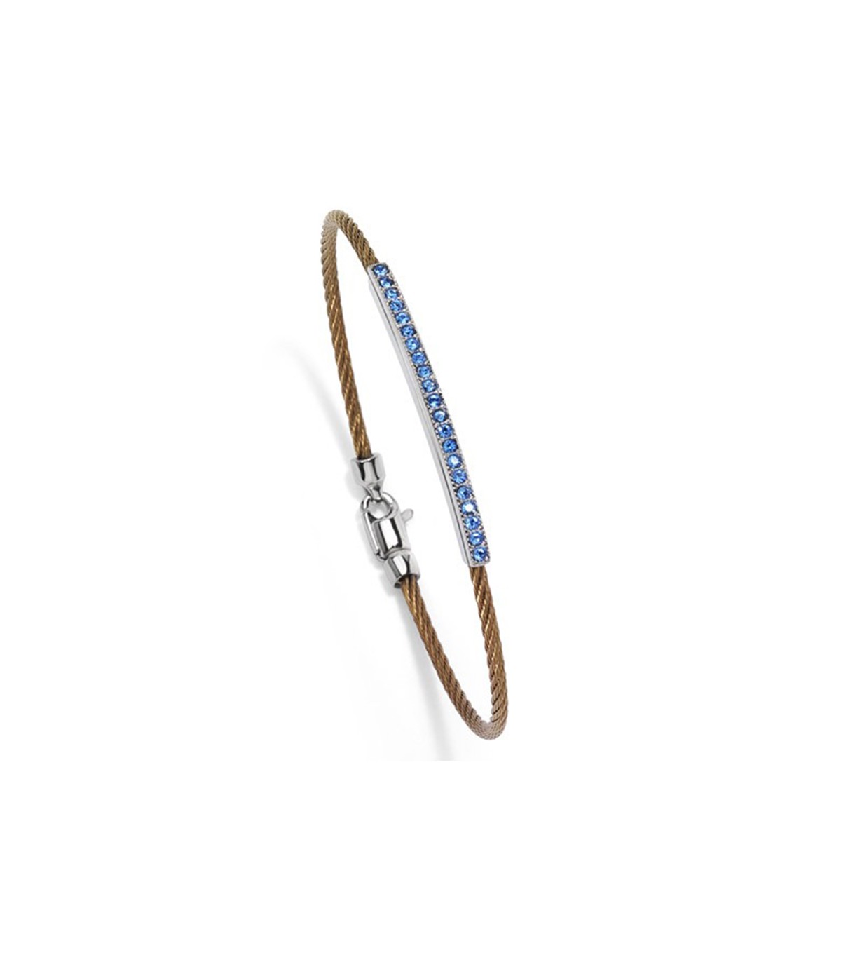 Swarovski Bracelet Matrix Tb Blue Stone Blu/Rhs M - Spilhaus