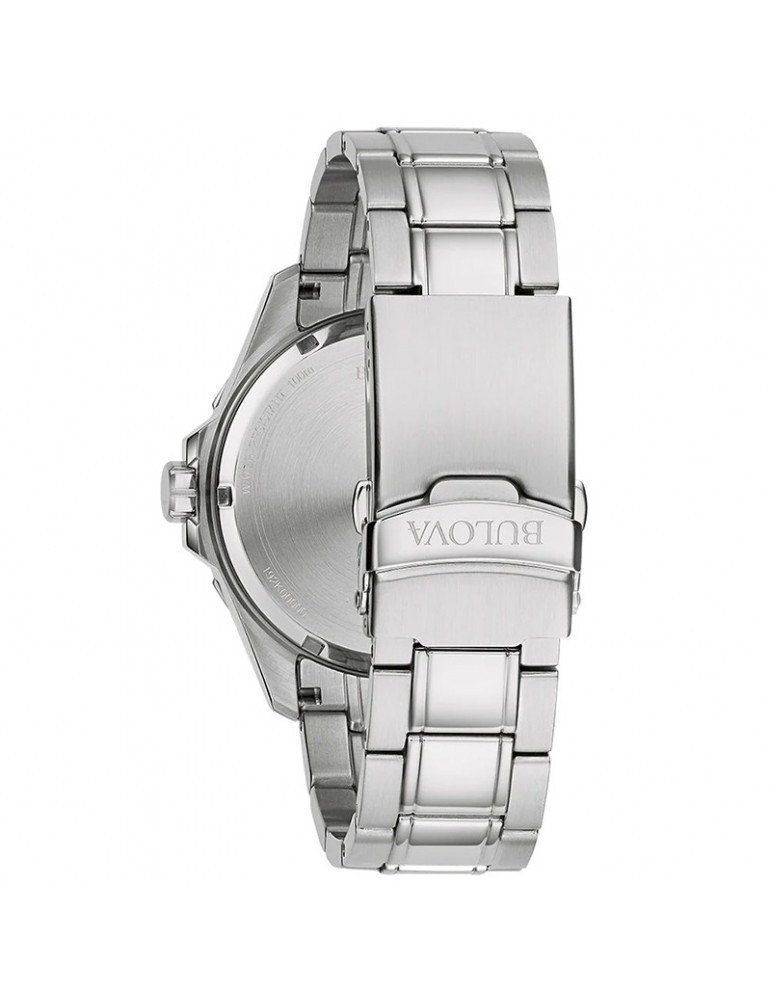 Orologio Bulova Uomo - Marine Star Quarzo Datario 44mm Nero - 96B382