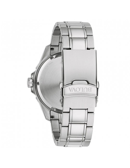 Orologio Bulova Uomo - Marine Star Quarzo Datario 44mm Nero - 96B382