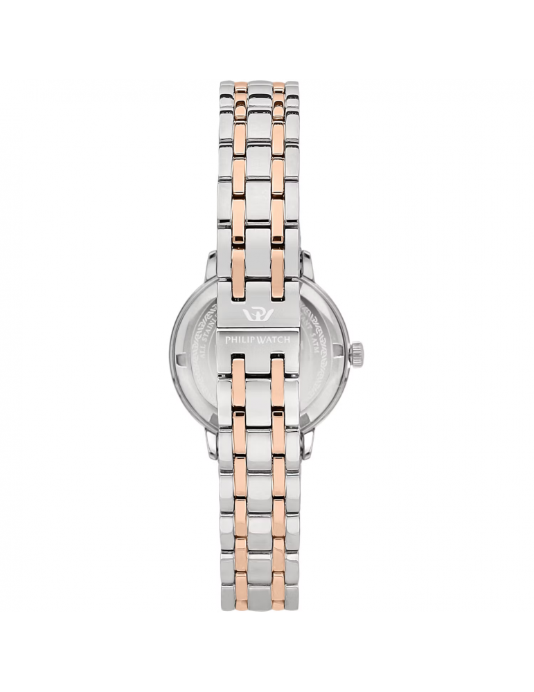 Philip Watch Women's Watch - Audrey Time and Date 30mm Rose Gold White - 0