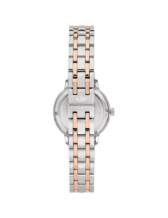 Orologio Philip Watch - Audrey Tempo e Data 30mm Rose Gold Bianco - R8253150510