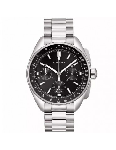 Bulova Men's Watch - Archive Luna Pilot Chronograph 43.5mm Black - 0