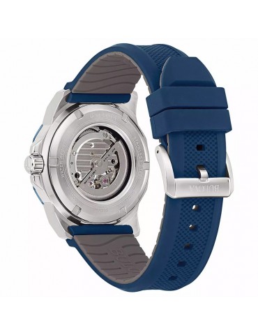 Bulova Men's Watch - Marine Star Automatic 45mm Blue with visible movement - 0 2