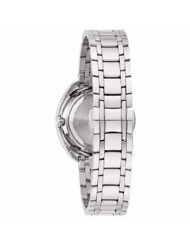Bulova Ladies Watch - Duality Quartz 34mm Silver Mother of Pearl with Diamonds - 0 2