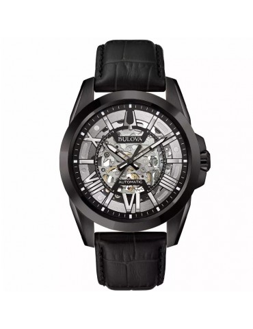 Orologio Bulova Uomo - Sutton Meccanico Automatico 43mm Nero - 0