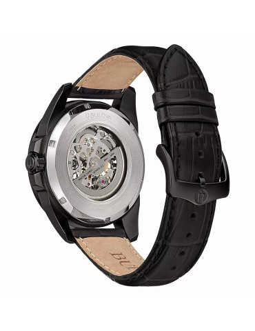 Bulova Men's Watch - Sutton Mechanical Automatic 43mm Black - 0 2