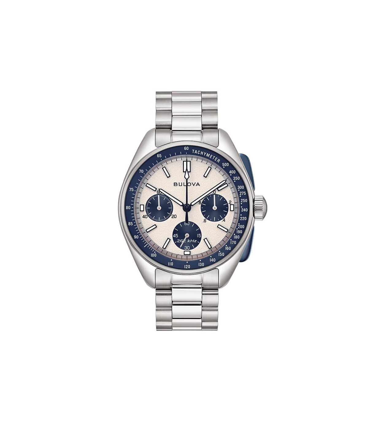Bulova Men's Watch - Archive Luna Pilot Chronograph 43.5mm White Blue - 0