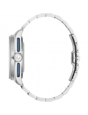 Bulova Men's Watch - Archive Luna Pilot Chronograph 43.5mm White Blue - 0 2