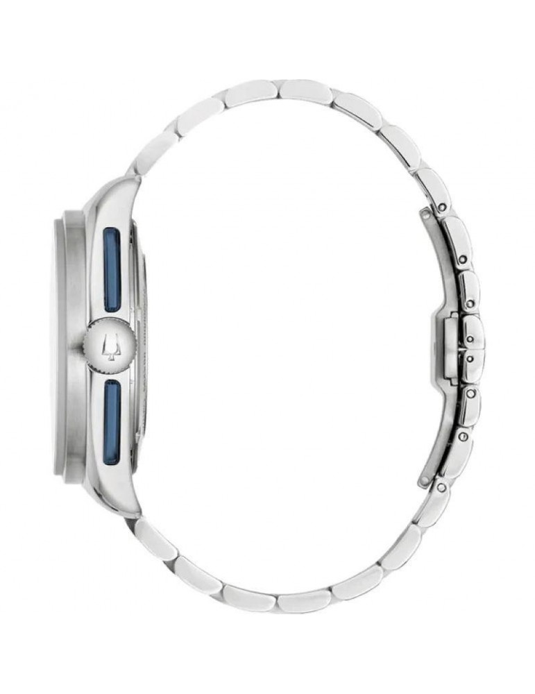 Orologio Bulova - Archive Luna Pilot Cronografo 43,5mm Bianco Blu - 98A305