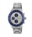 Breil Men's Watch - Chrono Gent Silver and Blue 42mm Fast - 0