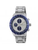 Breil Men's Watch - Chrono Gent Silver and Blue 42mm Fast - 0