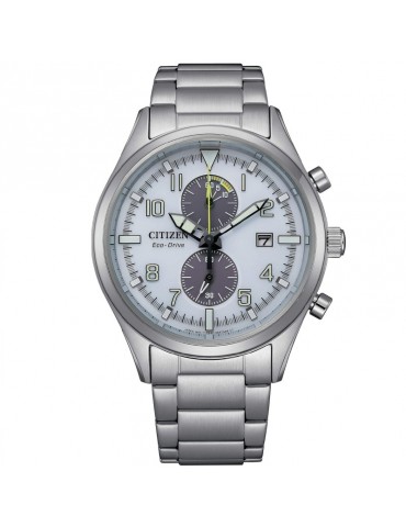 Citizen Men's Watch - Of Classic Chronograph Eco-Drive 43mm White Gray - 0