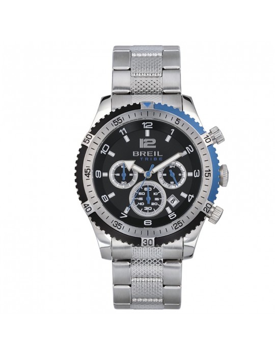 Breil Men's Watch - Chrono Gent BlackBlue 45mm Race Watches - 0